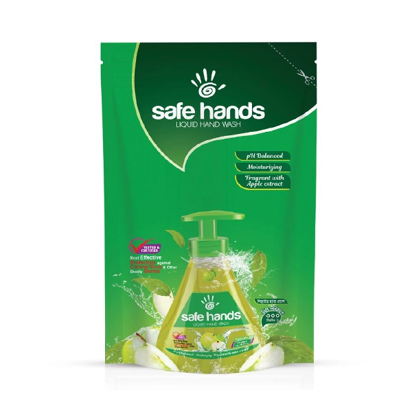 Safe Handwash Refil (Green Apple)