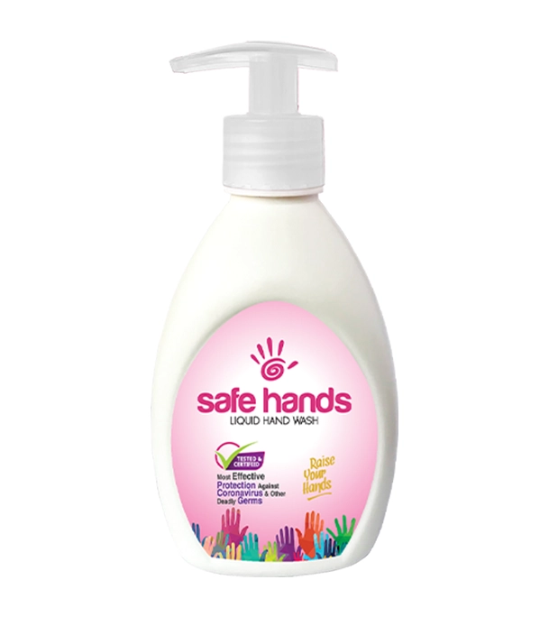 Safe hands liquid hand wash 200ml (Pump)