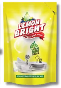 Lemon Bright Dish Washing Liquid Refil 250 ML