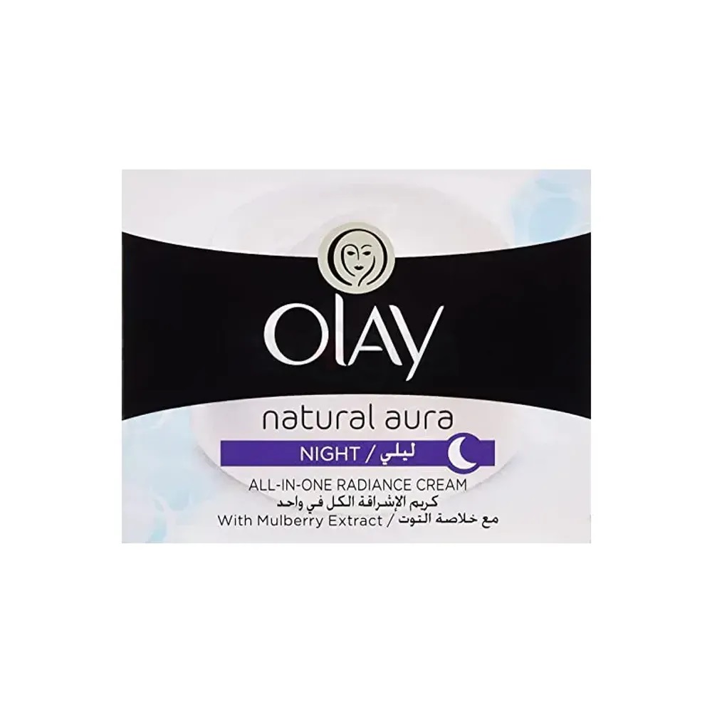 Olay Natural Aura Nigt Cream (All in One Radiance Cream) Made in Dubai