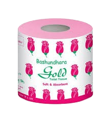 Bashundhara Toilet Tissue (Gold Color)