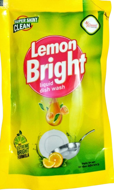 Lemon Bright Dish Washing Liquid Refil 250 ML