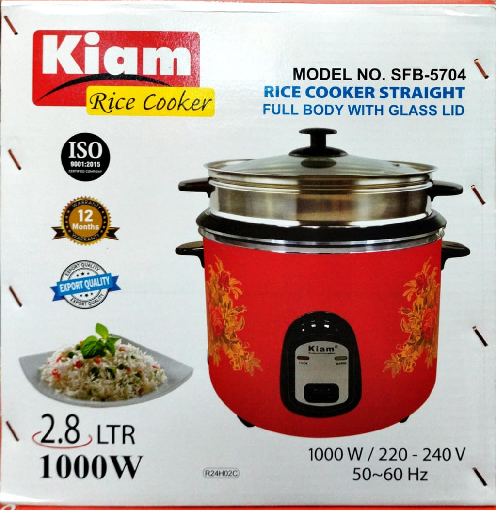 P84 Kiam 2.8 Liter Rice Cooker SFB-5704