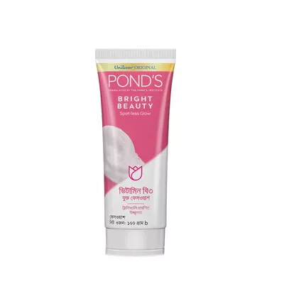 P282 Pond's Face Wash (Bright Beauty) 100 Gram - Made in Bangladesh