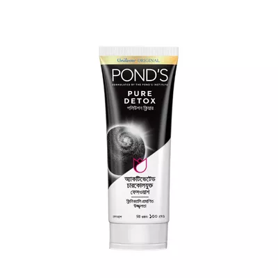 P291 Pond's Face Wash (Pure Detox) 100 Gram - Made in Bangladesh