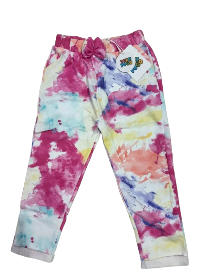 P321 Girls AOP Trouser - Rainbow Print 2Y to 8Y