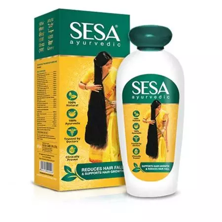 P326 SESA Ayurbedic Hair Oil (Reduces Hair Fall and Supports Hair Growth) 200 ML Made in INDIA