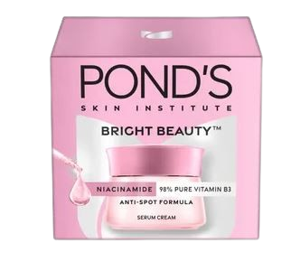 P271 Ponds Bright Beauty Spot Less Glow Serum Cream - 35 Gram (Made in India)