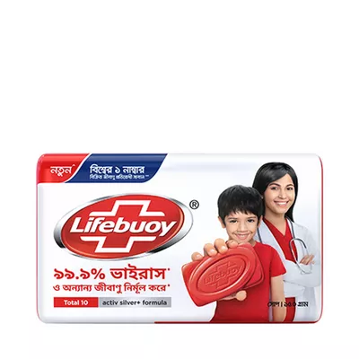 P394 Lifebuoy Soap Bar (Total 10) 150 Gram